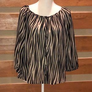 Forever 21 - Zebra Print Blouse